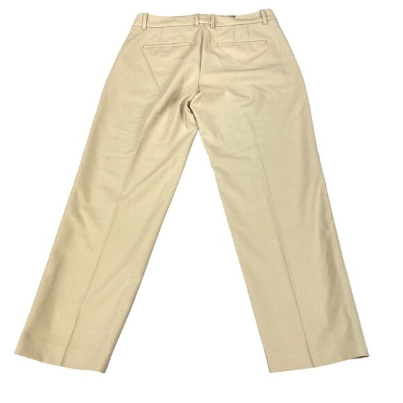 Club Monaco Matie Pants Women 6R Tan Stretch Slash Pockets Classic Fit - Picture 3 of 16